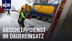 Winter im Norden: Abschlepper im Schneesturm | Die Nordreportagte | NDR Doku