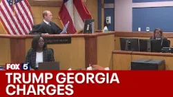Trump asks Georgia judge to dismiss charges | FOX 5 News