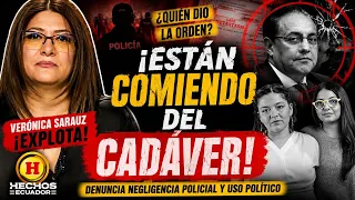 ¡“Están comiendo del c4dáver de su padre”! Verónica Sarauz explota por el caso Villavicencio