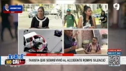 Combi fuera de control choca contra couster y mototaxi, dejando tres heridos