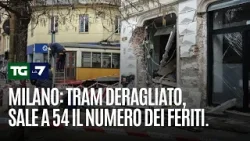 Milano: tram deragliato, sale a 54 il numero dei feriti.