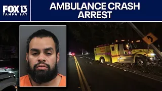 Florida man accused of intentionally ramming ambulance carrying patient