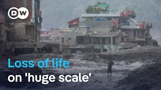 Thousands are missing after Nepal-Tibet flash flood  | DW News