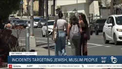 Incidents targeting Jewish, Muslim people