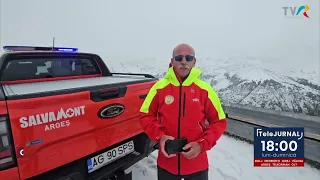 CU UTILAJELE DE DESZĂPEZITE PE TRANSFĂGĂRĂȘAN