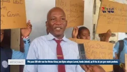 Lise Décius César, in the 6th section of Lavoute, Jacmel commune, is facing a major teacher shortage