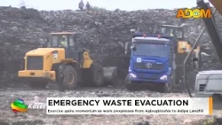 Exercise gains momentum as work progresses from Agbobloshie to Adipa Landfill (13-10-26)