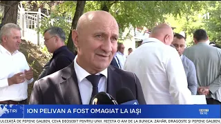 Bust of Ion Pelivan unveiled in Tomești, Iași County