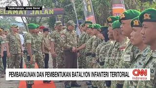 Pembangunan dan Pembentukan Batalyon Infanteri Teritorial