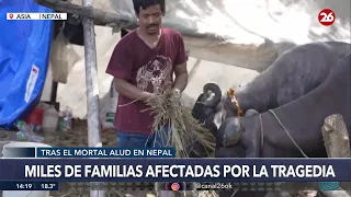 ⚠️ SIGUE LA TRAGEDIA EN NEPAL | Familias sin vivienda y la cifra se acerca a los 1.000 muertos