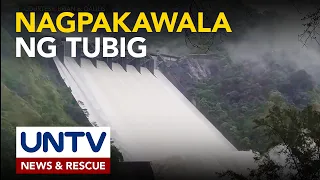 Dalawang gate ng San Roque Dam, binuksan; 300 CMS na tubig, pinakakawalan sa Agno River