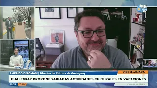 P6 Américo Detomasi: Gualeguay offers a variety of cultural activities for winter break