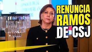 🚨Renuncia Alba Luz Ramos del poder judicial. Murillo logró su objetivo