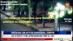CINCO TV - ROBO FRUSTRADO EN LA MADRUGADA: EL COT PERMITIÓ DETENER A UN SOSPECHOSO EN PACHECO
