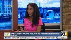 Благотворительный сбор средств «Значок и пламя» для сотрудников экстренных служб.