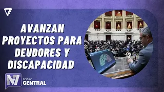 DIPUTADOS | Avanzan los proyectos para deudores y la emergencia en discapacidad