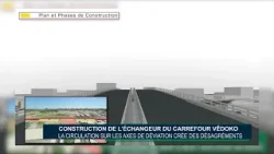 Construction de l’échangeur du carrefour Vêdoko : La circulation sur les axes de déviation