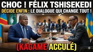 URGENT! PRESIDENT FÉLIX TSHISEKEDI FINALLY DECIDES: THE DIALOGUE THAT CHANGES EVERYTHING! (KAGAME...