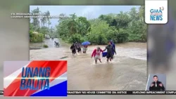 Ilang kalsada sa Sorsogon, binaha dahil sa malakas na ulan | Unang Balita
