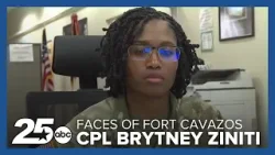 CPL Brytney Ziniti makes sure her fellow soldiers are properly taken care of | Faces of Fort Cavazos