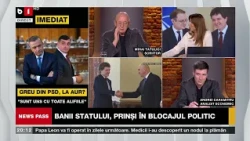 NEWS PASS cu L.Chiriac. COTROCENIUL: NU alegem între SUA ȘI UE/FAMILIA GEORGESCU acuză persecuții P1
