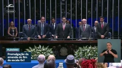 President of the National Congress formalizes the promulgation of Constitutional Amendment 141/2026