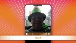 TV Oranje app videoboodschap - Huib