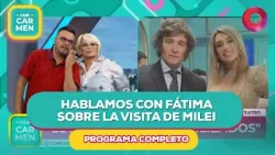 Hablamos con Fátima sobre la visita de Milei | #ConCarmen Completo - 27/01 - El Nueve Hablamos con Fátima sobre la visita de Milei | #ConCarmen Completo - 27/01 - El Nueve