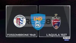 Serie D Fossombrone - L’Aquila 1927 in diretta su Rete8