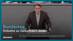 Bundestag: Debatte zu Gewalt an Schulen | 26.03.2026
