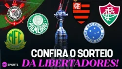 TEM BRASILEIRO NO GRUPO DA MORTE! CONFIRA O SORTEIO DA LIBERTADORES 2026