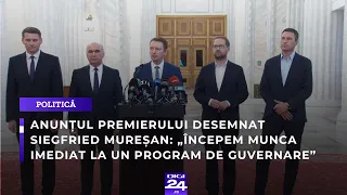Anunțul premierului desemnat Siegfried Mureșan: „Începem munca imediat la un program de guvernare”