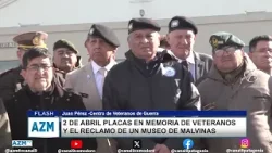 2 de abril placas en memoria de veteranos y el reclamo de un museo de Malvinas