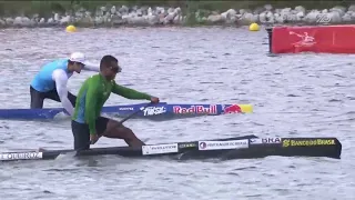 Martin Fuksa obhájil na MS stříbro na pětistovce. 🥈
