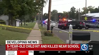5-year-old child struck, killed in East Haven, police say