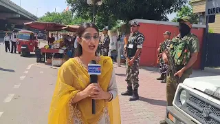 Jammu on high alert ahead of Independence day.