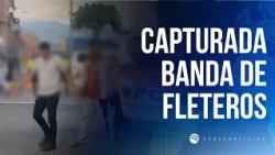 Dangerous gang of highway robbers dedicated to truck theft captured in Tolima and Cundinamarca