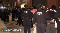 NYPD arrests protesters for trespassing on NYU campus