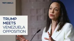 Trump set to meet Venezuelan opposition leader Machado