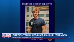 Пожарный из Джексонвилла погиб в автокатастрофе в округе Патнам.