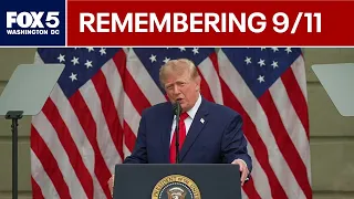 President Trump, US leaders mark 25 years since 9/11