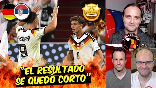 ALEMANIA HUMILLÓ a SERBIA en un PARTIDO que parecía un ENTRENAMIENTO | Fuera De Juego