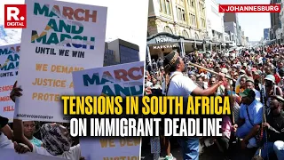South Africa’s Anti-Migrant Deadline: Shops Shut, Marches And Mass Exodus | Johannesburg Protests