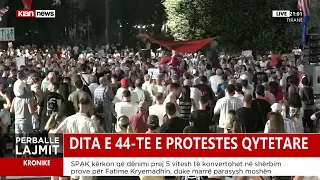“Shqipëria kërkon revolucion”, vazhdon protesta e 44 qytetare