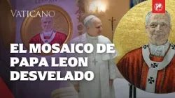 Revelado el mosaico del Papa León XIV en la Basílica de San Pablo Extramuros en Roma