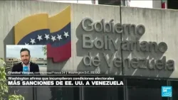 Informe desde Washington: qué implica para EE. UU. reimplantar sanciones a Venezuela