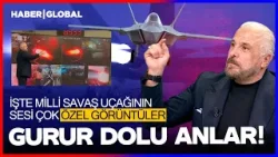 Gurur Dolu Anlar! Milli Savaş Uçağı KAAN'ın Motoru Böyle Çalıştı Yer Gök Sallandı