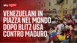 Venezuelani in piazza nel mondo dopo blitz Usa contro Maduro Venezuelani in piazza nel mondo dopo blitz Usa contro Maduro