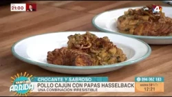 Cajun Chicken with Hasselback Potatoes