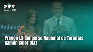 Pregón LX Concurso Nacional de Tarantas - Ramón Soler Díaz